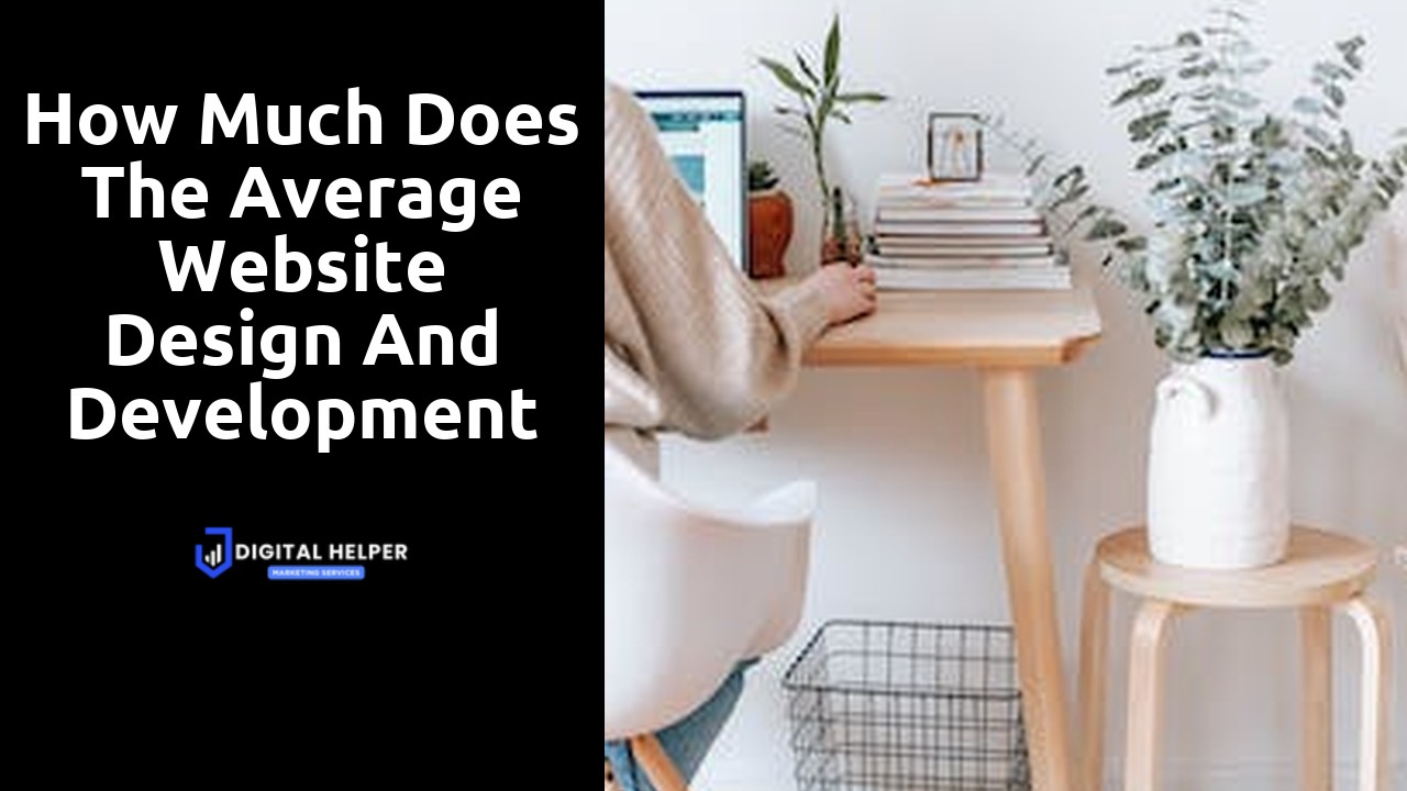 How much does the average website design and development cost?