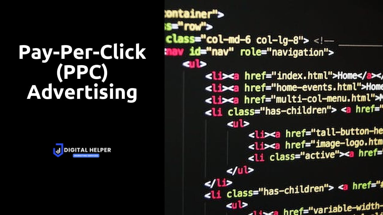 Pay-Per-Click (PPC) Advertising