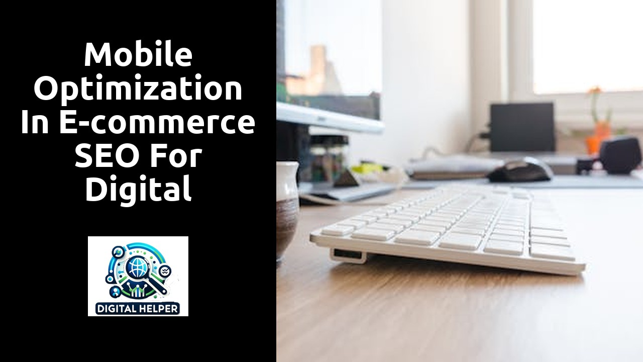 Mobile Optimization in E-commerce SEO for Digital Marketing Agencies